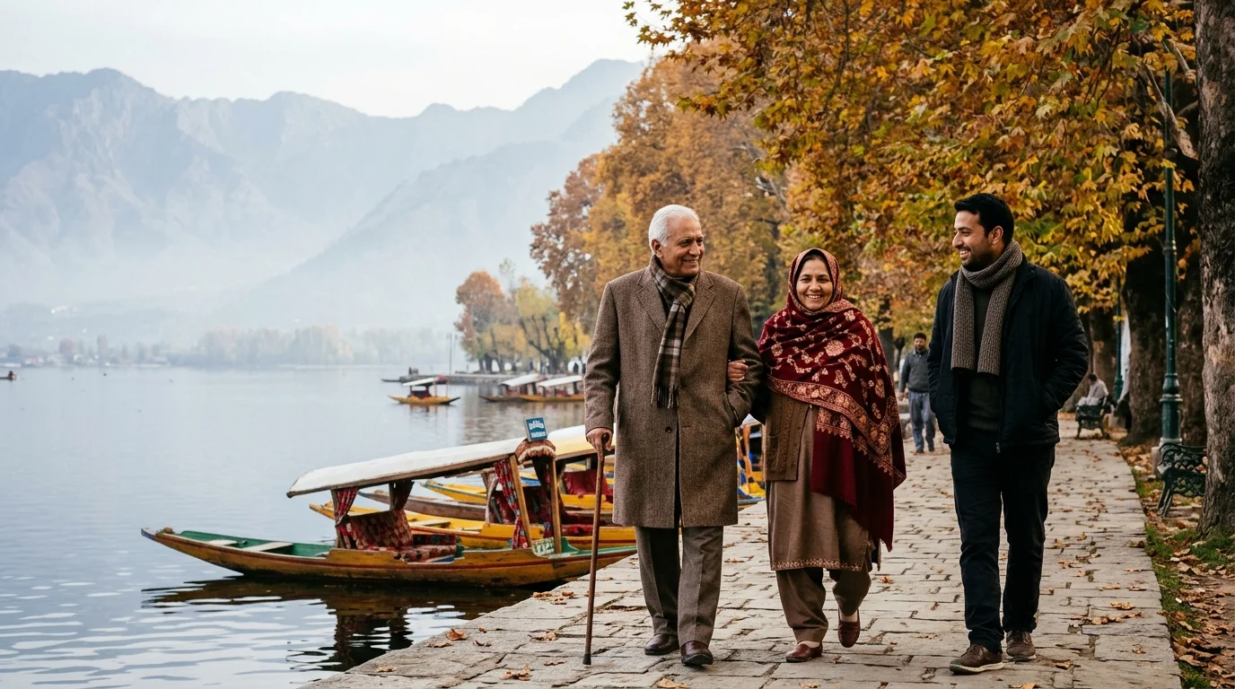 Kashmir Trip with Parents & Senior Citizens: Honest Ground Guide & Gentle Itinerary (2026)
